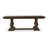 Dining Table for 8, Rectangular Mango Wood Top, Traditional Leg Design, Brown