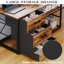 L-Shaped Metal Base Computer Desk-706460216-706460218
