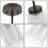Mini luminaire suspendu 1 lumière avec double verre suspendu-90149189