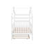 Twin wooden house bed with trundle-922912829