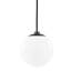 Luminaire suspendu sphère 1 lumière Luna-1604292613