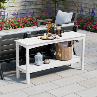 Armentha 55.5" W Outdoor Buffet Table