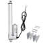 12V Linear Actuator, 8 Inch Stroke IP65 Waterproof Linear Actuator, 675lbs/3000N 0.2"/s Motion Actuators with Mounting Bracket for Solar Trackers, Industrial Machinery, Door Opener