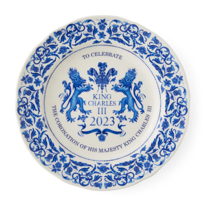 Spode Kings Coronation Charles III Single Ceramic Plate