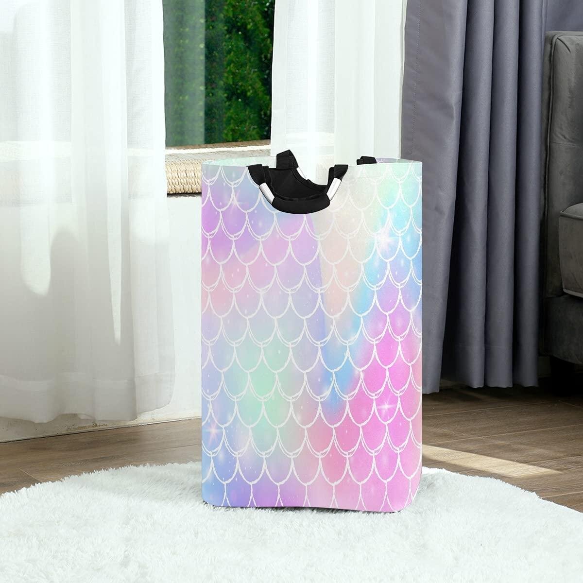 Bless international Collapsible Laundry Hamper with Handles