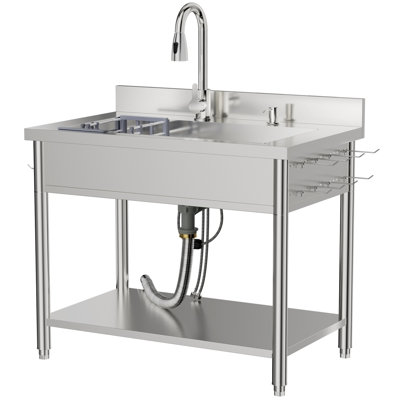 Stainless Steel Utility Sink
