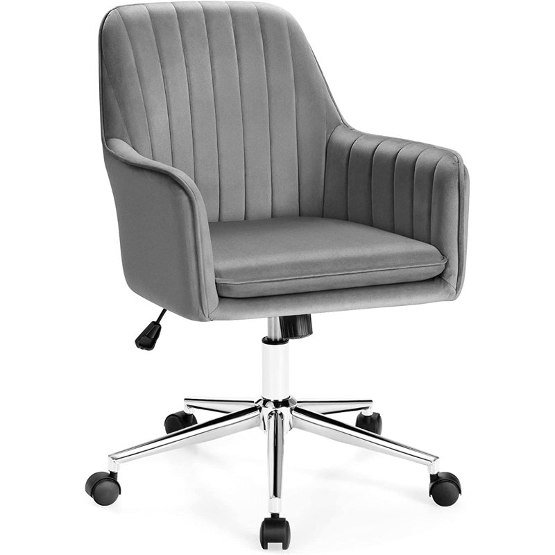 Abdinour Computer Desk Chair, Grey