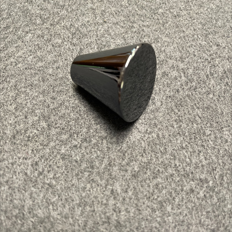 (Paquet de 5) Poignée cône 1 pouce Delano, Nickel noir