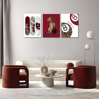 3 Piece Wrapped Canvas Print