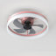 Ventilateur de plafond fermé à profil bas avec lumière 19,7 pouces Fydry-398456506-388880136