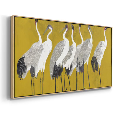 Song of the Crane II- Framed Gallery -Ready to Hang