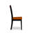 5 Piece Dining Room Table Set Includes a Rectangle Wooden Table with Butterfly Leaf and 4 Kitchen Dining Chairs, Black & Cherry-425934780-431804285