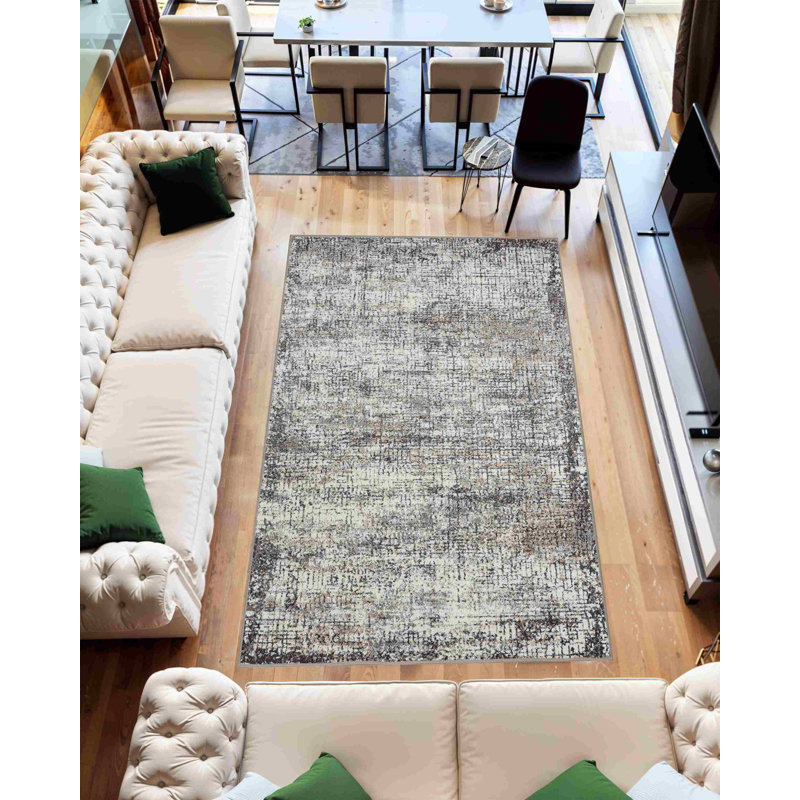 Mendon Rug DESIGN 9915 - Grey, Rectangle 9'2" x 12'6"