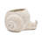 8.3X7x4.7 Inches Textured Beige Decorative Sand And Cement Planter For Coastal Decor With Succulent Herb Combinations Various Plants