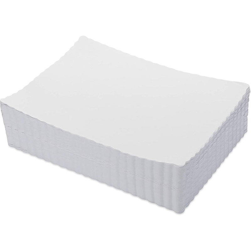 Ensemble de napperons jetables festonnés 1000 pièces Placemats