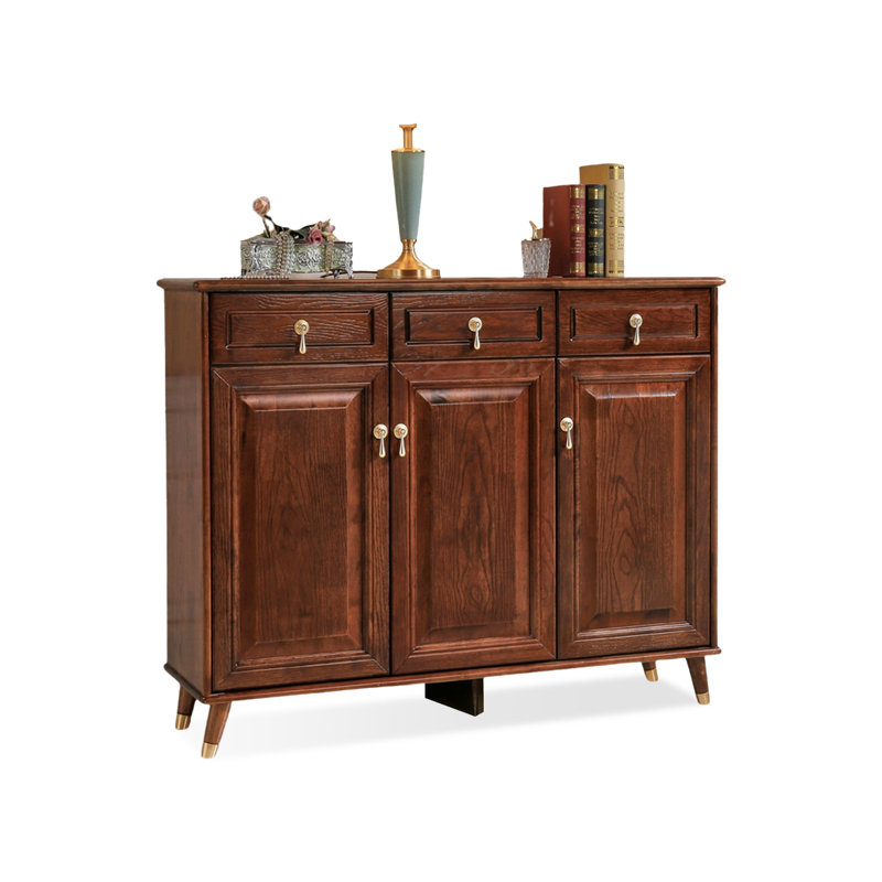 Walnut Solid wood Shoe Storage