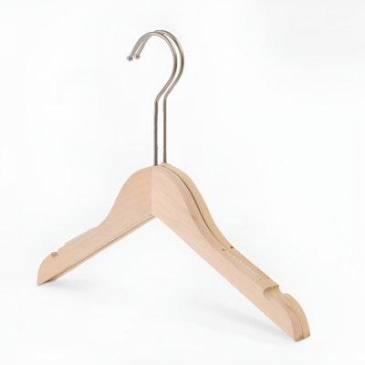 Cintres en bois intégrés - Système de garde-robe No Mark