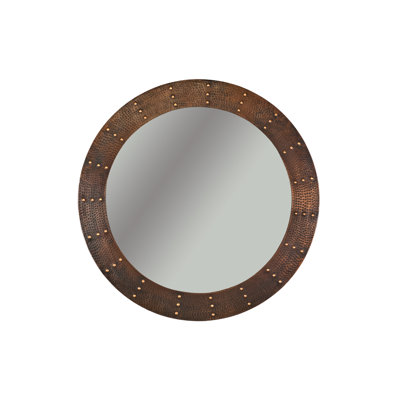 Flat Metal Wall Mirror