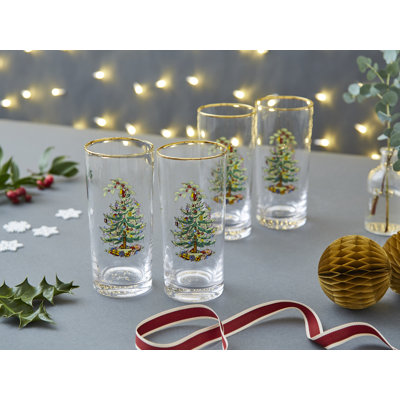 Spode, Christmas Tree - Highball Glasses