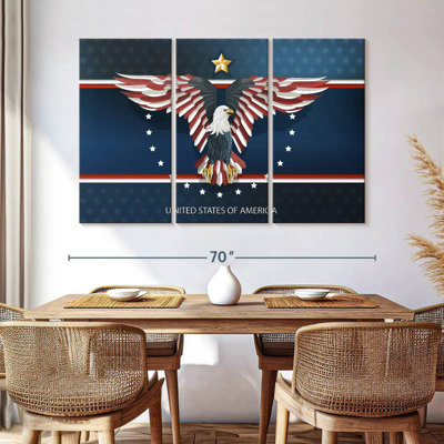 Aigle patriotique américain
