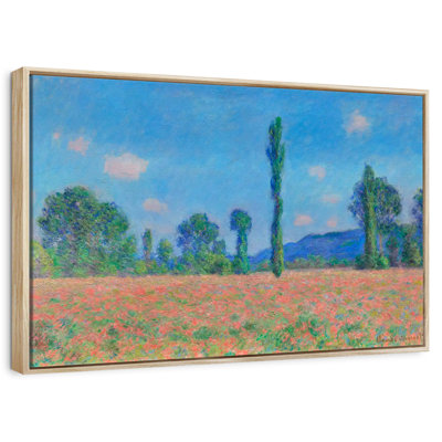 Poppy Field Giverny 1891