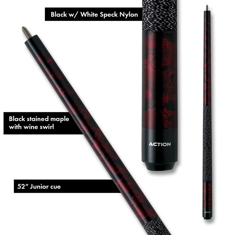 Pool Cue, 52" L, Wine