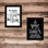 "Ready To Hang 'Clean/Shower Together' 2 Print, Multicolor On Paper, In Black Frame By Fearfully Made Creations , Frame, Paper Print