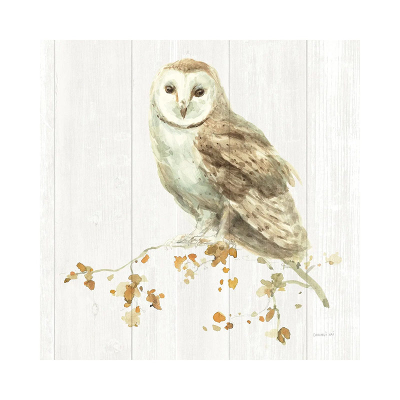 Meadows Edge VIII On Wood by Danhui Nai - Wrapped Canvas Gallery-Wrapped Canvas Giclée, 30.48 cm H x 30.48 cm W