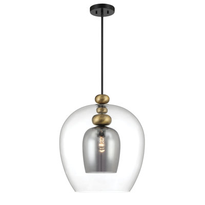 Lustre cylindrique à 1 lumière Amesbury
