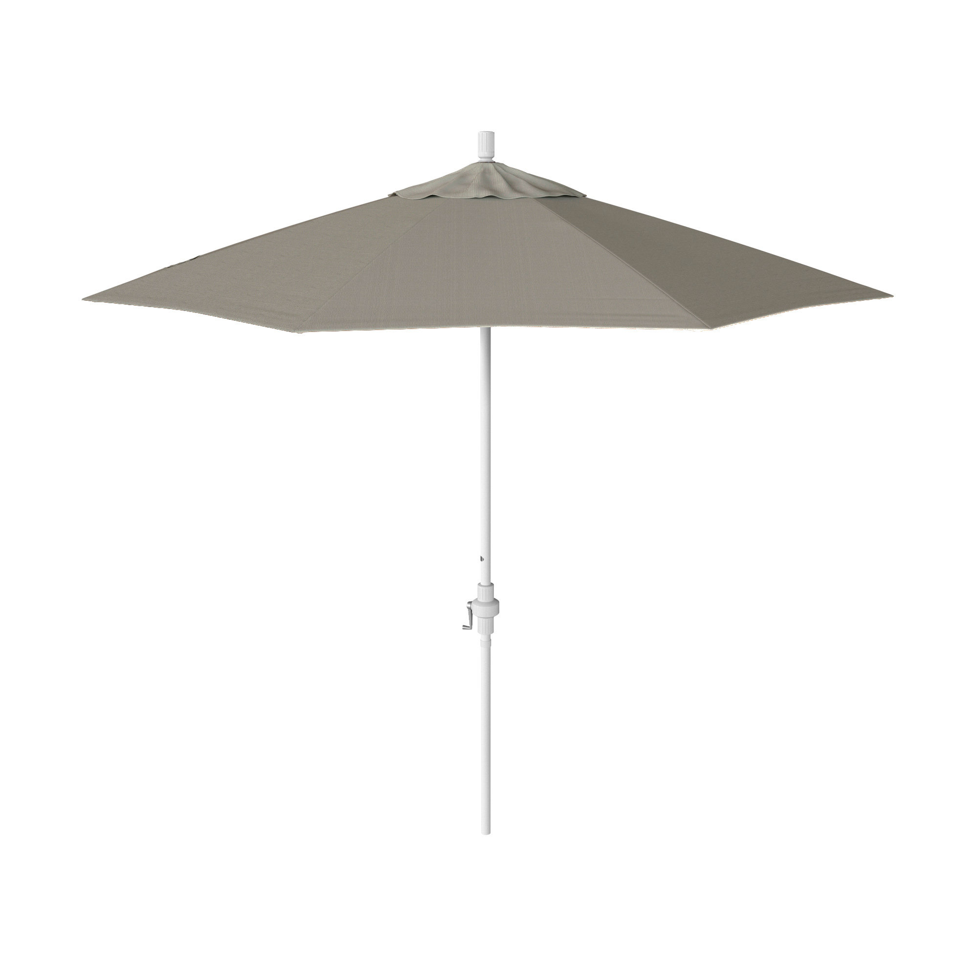 Calline 108'' Outdoor Umbrella, Woven Granite Performance