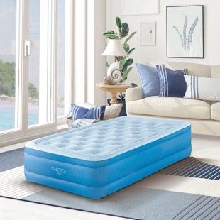 Matelas gonflable Nautica SupportAire avec pompe anti-fuite intégrée, vinyle résistant à la perforation