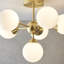 Jaxon Glass Semi Flush Mount-33765806