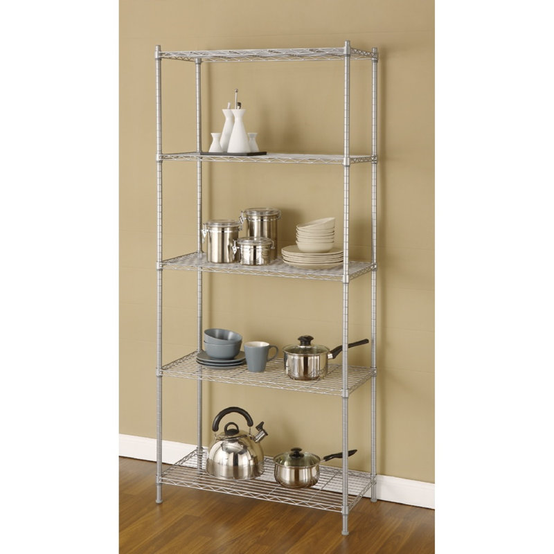 29.5 " W Steel Adjustable Shelving Unit