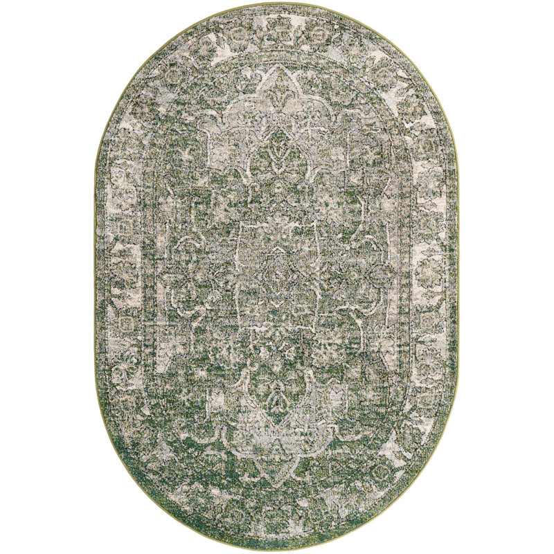 Alresford Oriental Indoor Rug, Oval 4'1" x 6'1"