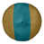 Gold/Teal