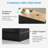 Rustic Wood Coffee Table With Drawers-1044909214