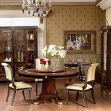 Empire Round Solid Wood Dining Table