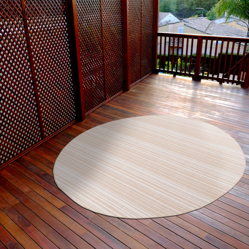 Tapis intérieur / extérieur Waikiki, Rond 6 pi 7 po
