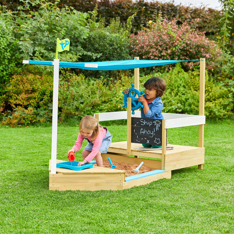 TP Toys x Solid Wood Sandbox with Cover