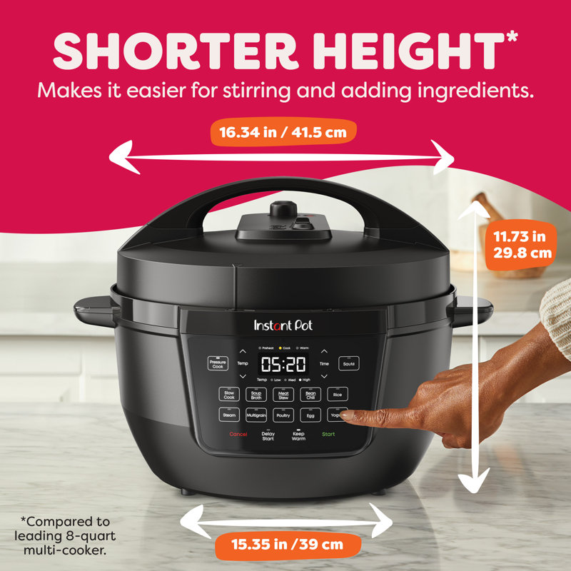 Instant Pot RIO Multicooker, 7.5 quarts