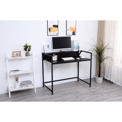Console étroite noire - Décoration idéale pour le salon, la chambre, le corridor, l'entrée de bureau : optimise les petits espaces.