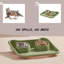 Tapis pour chat avec bols inclinés et nourriture pour animaux-120148390