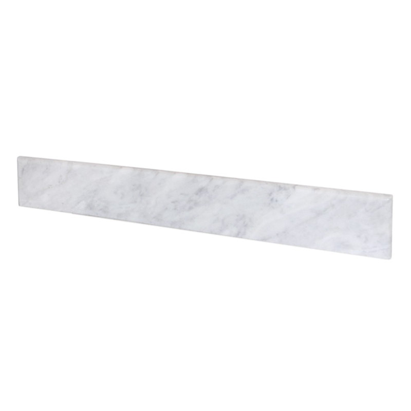 Dosseret 37 po x 4 po Carrara