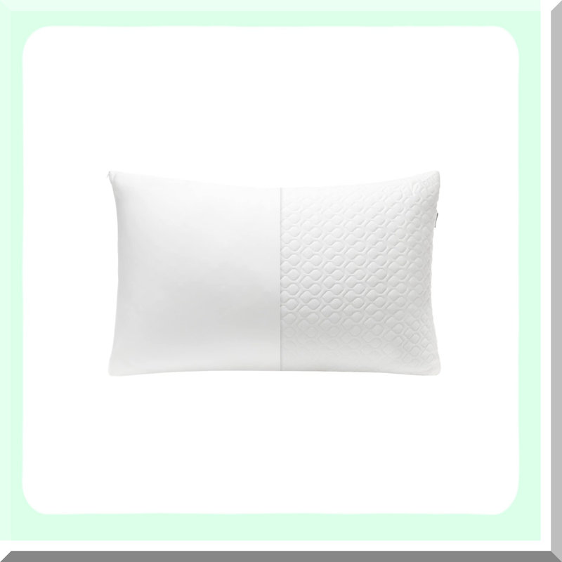 CoolDream Memory Foam Pillow - Queen Size Adjustable Loft Pillow for Sleeping with Cooling Washable Pillow Case