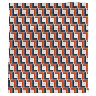 Chicago Geometric Shapes Comforter