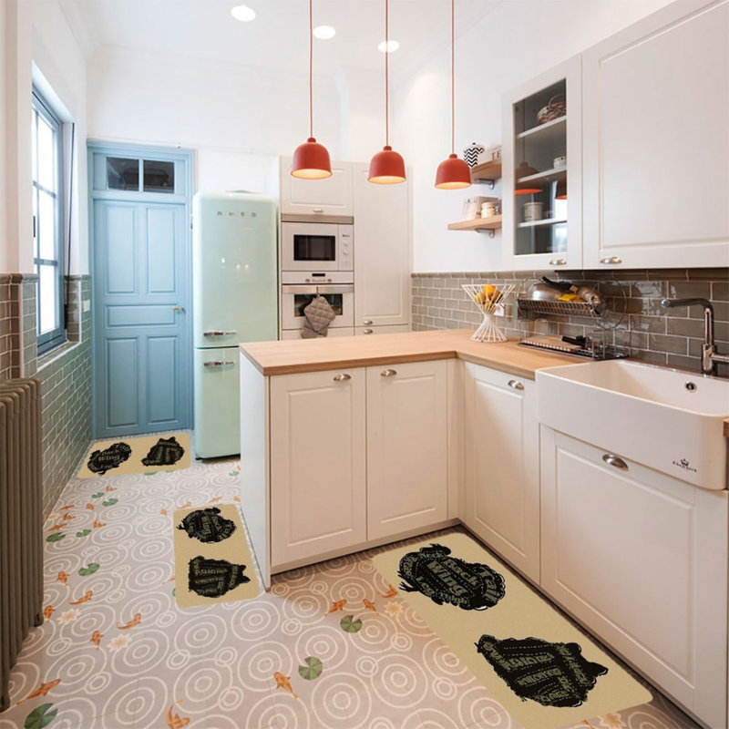Ensemble de 3 tapis de cuisine Turquie