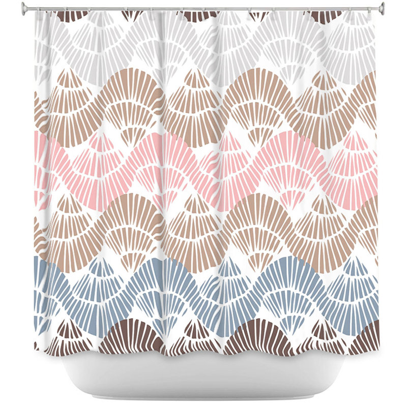 Rideau de douche simple en passionné doux