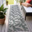Tapis intérieur / extérieur vert / ivoire Benavidez-1017712707