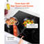 Plaque de cuisson à induction 36 pouces, 5 brûleurs, cuisinière électrique intégrée 220V 9200W, brûleur à induction pour la cuisine, avec 9 niveaux de puissance, écran tactile à DEL, surface en vitrocéramique, verrou pour enfant