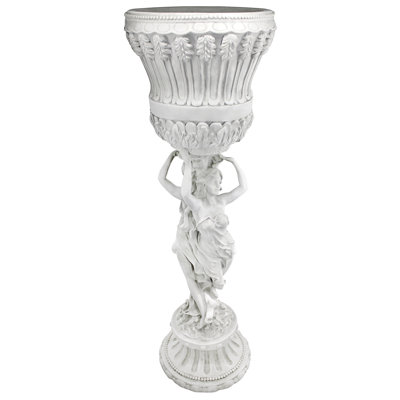 Les Filles Joyeuses Neoclassical Urn Plant Stand